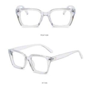 Women's Square Frame Plastic Sunglasses