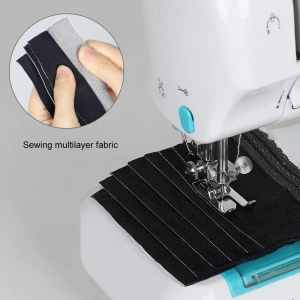 kf S3f89533ab424433f84d20968d26805f7K Portable Sewing Machine 12 Built in Stitches Double Thread for Beginner Crafting DIY Mini Sewing Machine