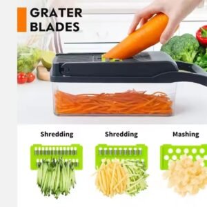 Good Quality Kitchen Tool Multifunctional Vegetable Cutter Potato & Onion Slicer Chopper With 304 Stainless Steel Blade