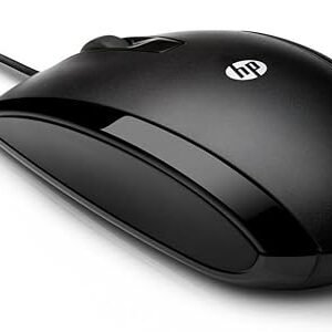 HP X500 Black Wired USB Mouse