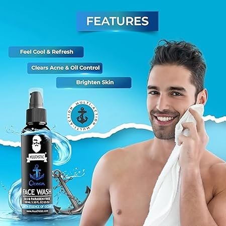 Muuchstac Ocean Face Wash for Men