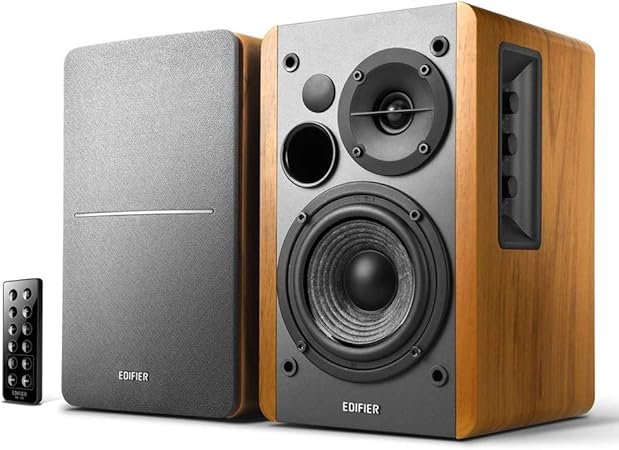 Edifier Studio Bookshelf Speaker Brown R1280Db Bn, Bluetooth