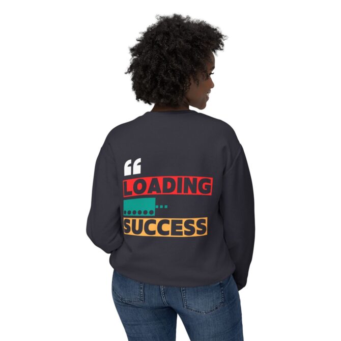 Fearless Voice Unstoppable Sweatshirt - Unisex Lightweight Crewneck for Motivation and Success - Image 4